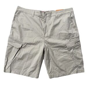 Unionbay Mens Cargo Shorts Size 42 Khaki Tan Classic Fit NWT 40x11